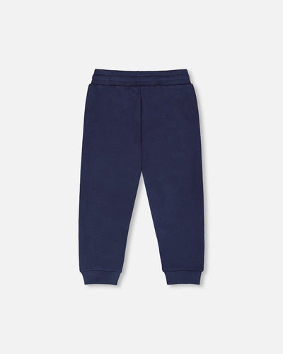 French Terry Pants Blue - H30T20_04840
