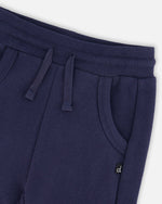 French Terry Pants Blue - H30T20_04840