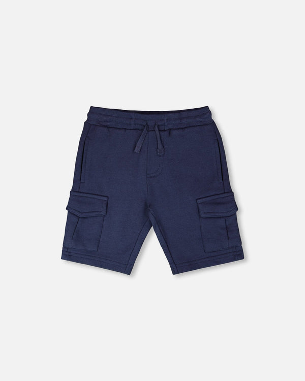 French Terry Shorts Blue - H30T27_04840