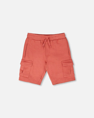 French Terry Shorts Brick - H30T27_06540
