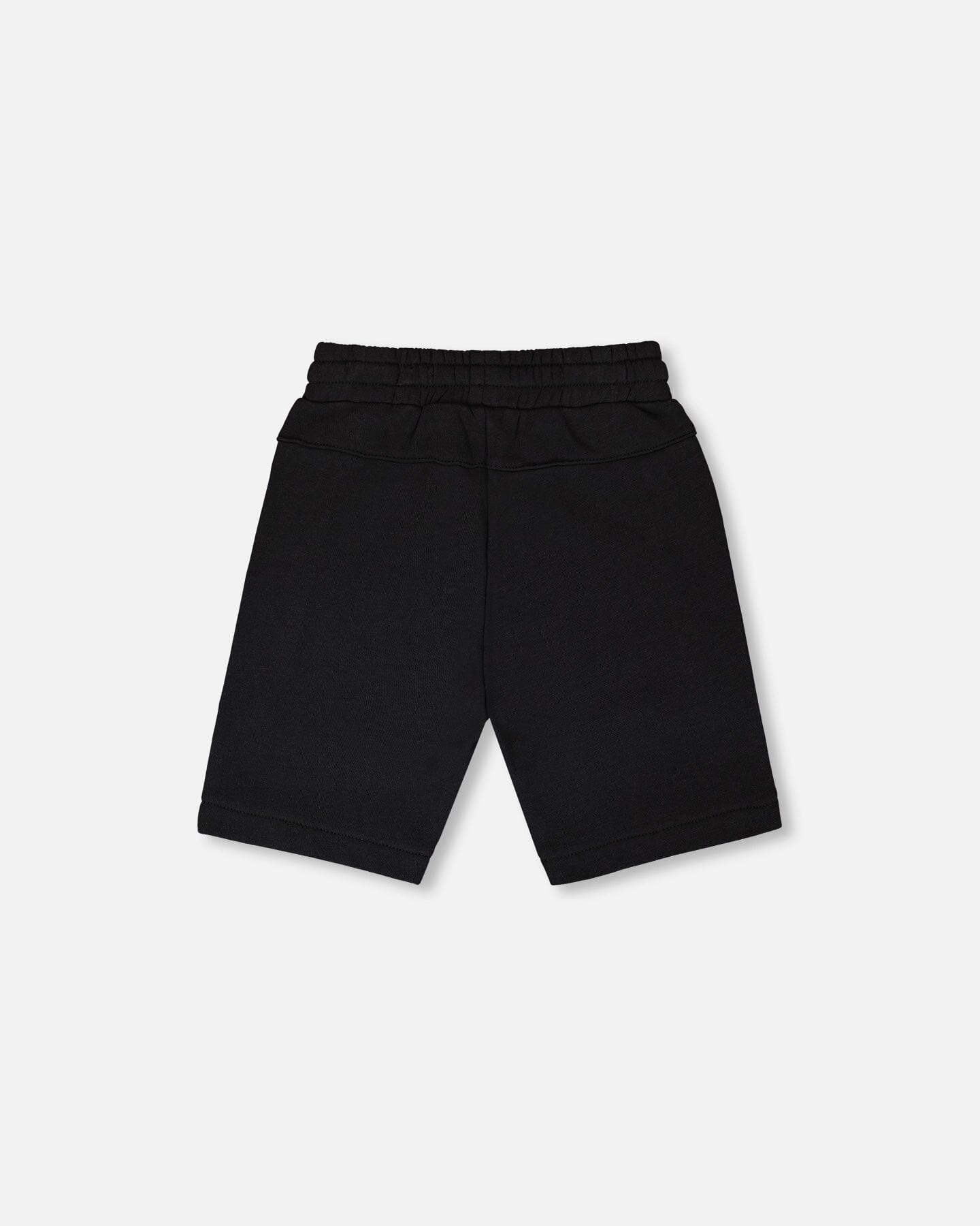 パンツ FRENCH TERRY XLACE HALFPANTS French Terry Shorts With Cross Seams Black - Deux par Deux