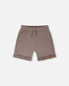 French Terry Shorts Taupe - H30U27_01490