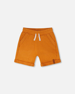 French Terry Shorts Orange - H30U27_02590