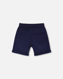 French Terry Shorts Dark Blue - H30U27_04810