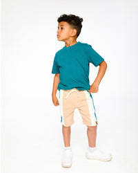 Sporty French Terry Shorts Beige - H30U28_01720