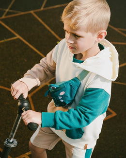 Sporty French Terry Shorts Beige - H30U28_01720