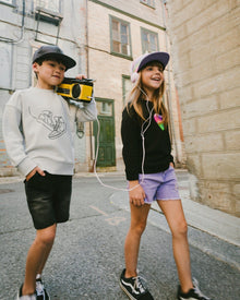 French Terry Sweatshirt Pale Grey - H30U30_01530