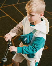 French Terry Hoodie Off-White - H30U33_01010