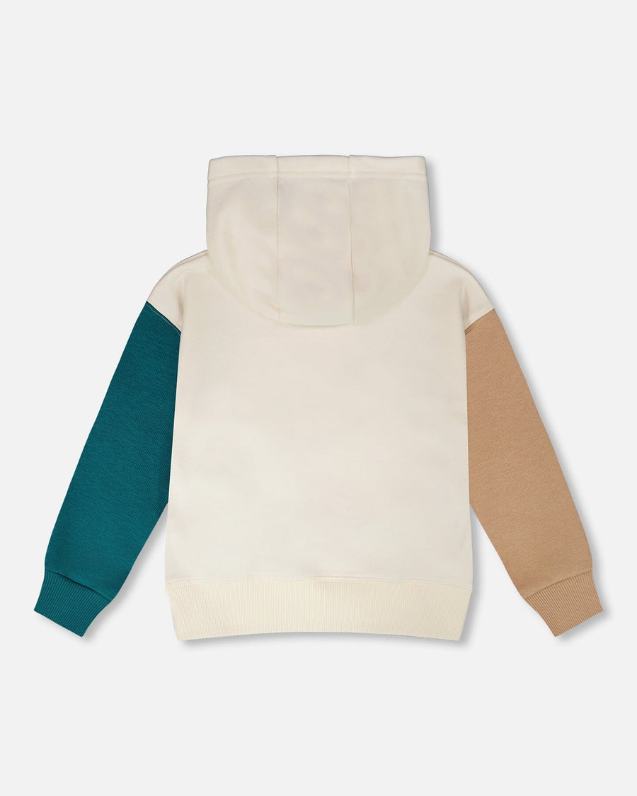 French Terry Hoodie Off-White - H30U33_01010