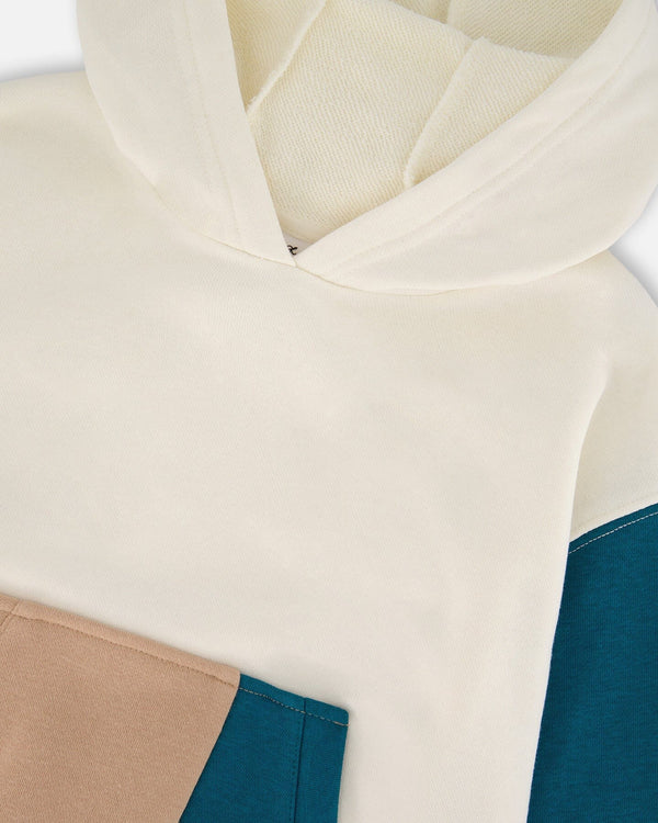 French Terry Hoodie Off-White - H30U33_01010