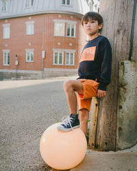 French Terry Sweatshirt Dark Blue - H30U34_04810