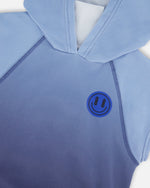 Sleeveless Top And Shorts Set Blue Gradient - H30U35_3H176