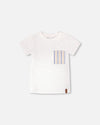 Jersey T-Shirt With Chest Pocket White - H30U69_01000