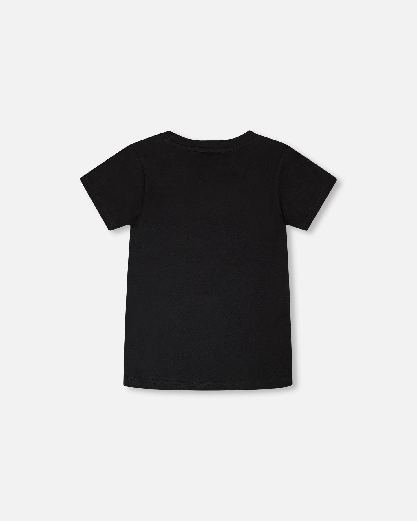 Organic Cotton Jersey T-Shirt With Dino Print Black - H30U78_09990