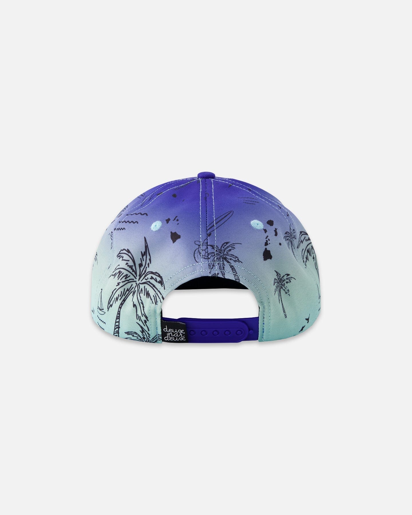 Cap Blue Beach Print - H30VBC_3H157