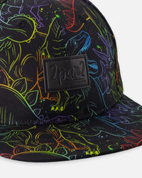 Cap Black Dinosaur Print - H30VBC_3H162
