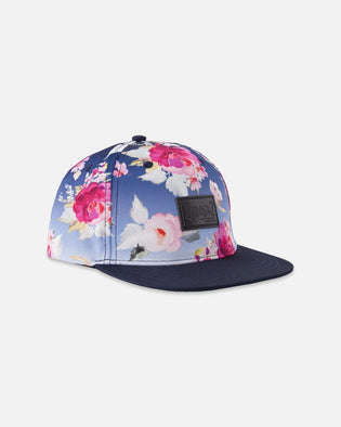 Cap Blue Rose Print - H30VGC_3H144