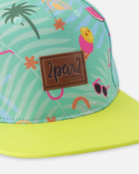 Cap Green Beach Print - H30VGC_3H147