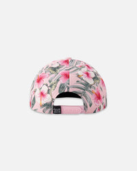 Cap Pink Hibiscus Print - H30VGC_3H152