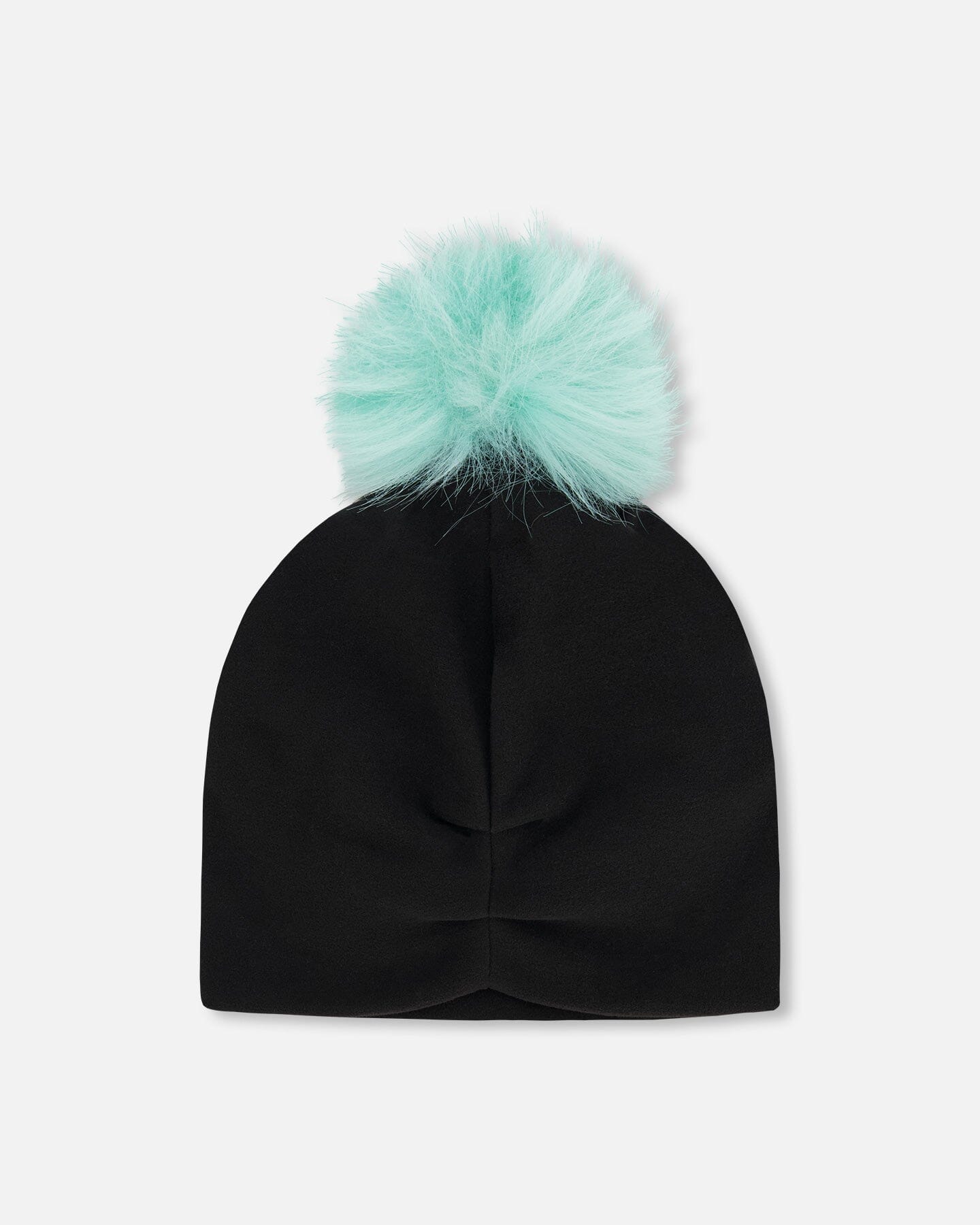 Stretch Jersey Hat Black With Pompom - H30W20_09990