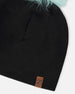 Stretch Jersey Hat Black With Pompom - H30W20_09990