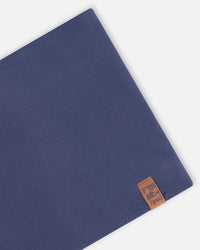 Stretch Jersey Neck Tube Navy Blue - H30W21_04790