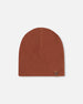 Stretch Jersey Beanie Brown - H30W22_08480