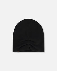 Stretch Jersey Beanie Black - H30W22_09990