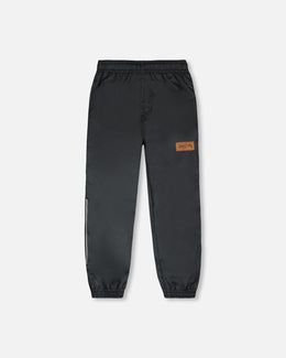 Splash Pants In Recycled Polyester Black - H30W35_09990