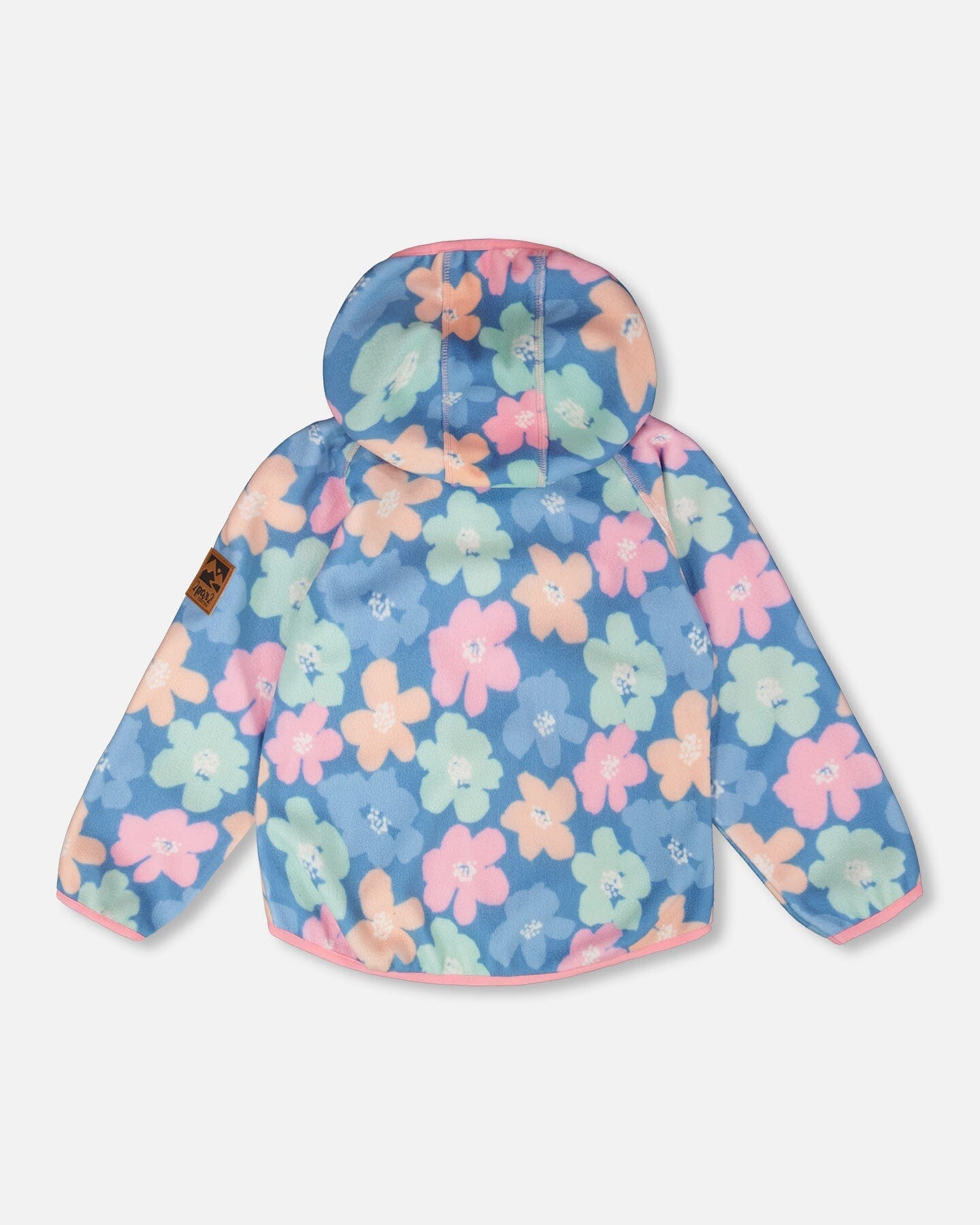 Softshell Jacket Blue Flower Print - H30W43_3H043