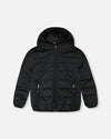 Quilted Mid-Season Jacket Black - H30W44_09990