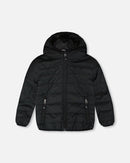 Quilted Mid-Season Jacket Black - H30W44_09990