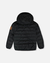 Quilted Mid-Season Jacket Black - H30W44_09990