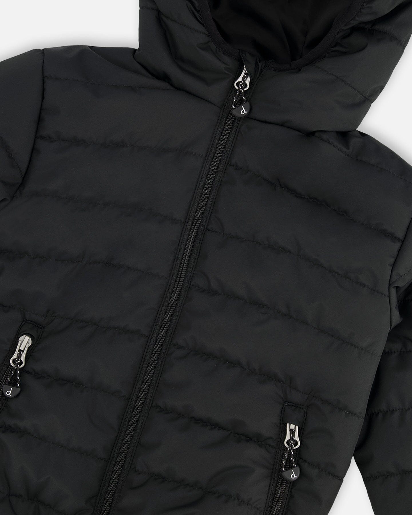 Quilted Mid-Season Jacket Black - H30W44_09990