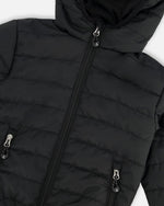 Quilted Mid-Season Jacket Black - H30W44_09990