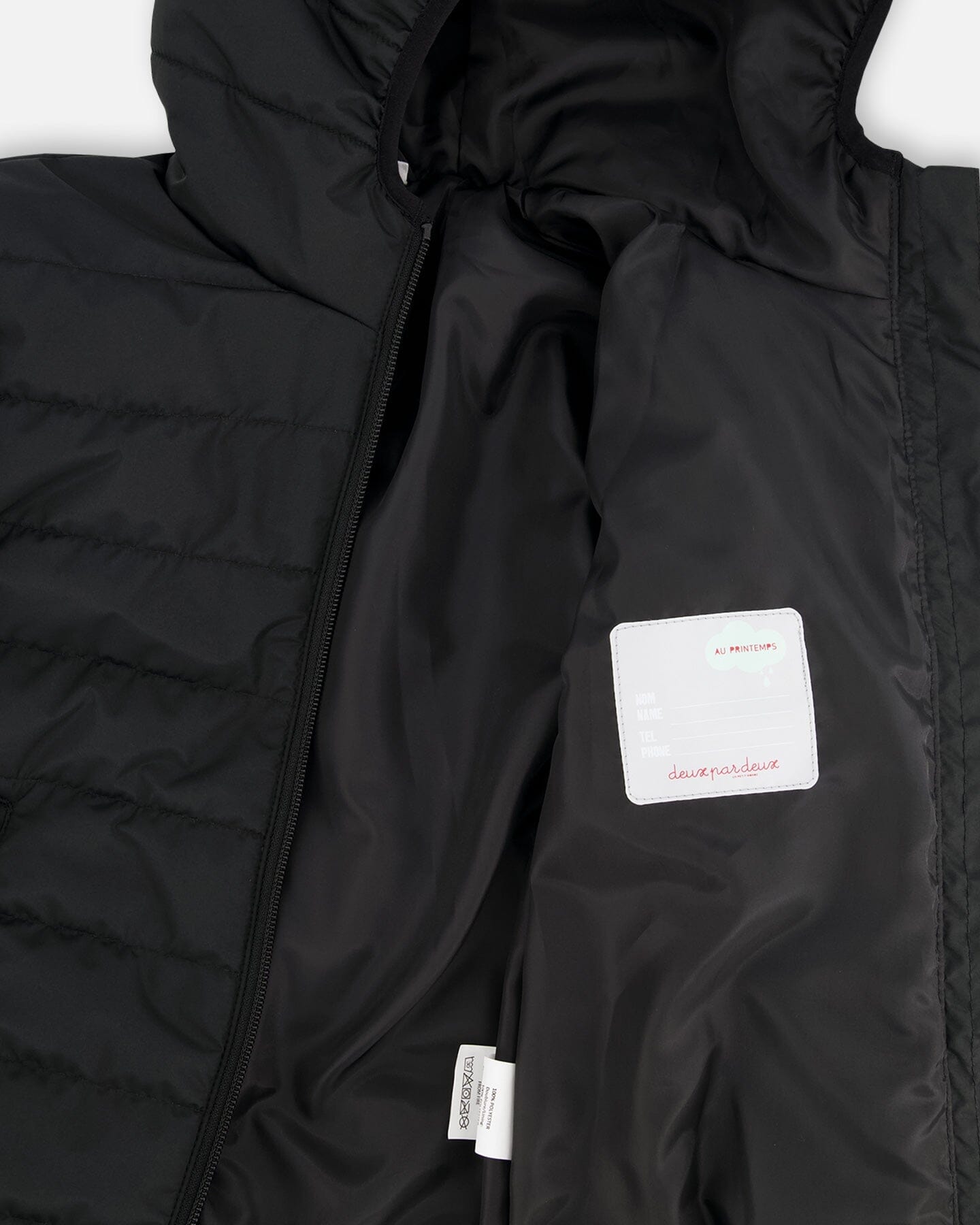 Quilted Mid-Season Jacket Black - H30W44_09990