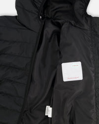 Quilted Mid-Season Jacket Black - H30W44_09990