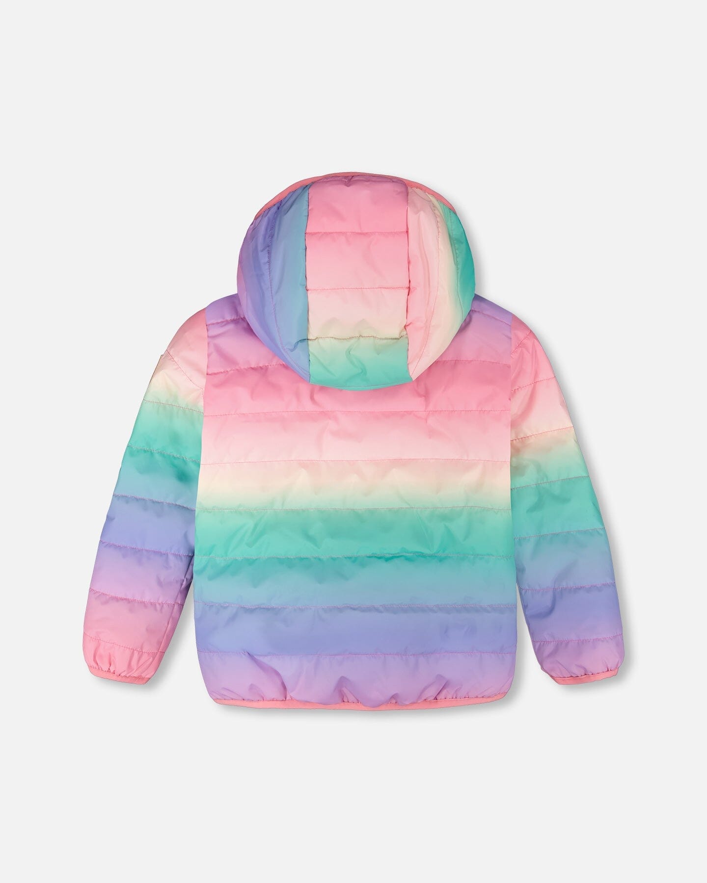 Quilted Mid-Season Jacket Multicolor Gradient - H30W45_3H016