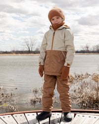 Mid-Season Jacket In Recycled Polyester Beige - H30W47_01850