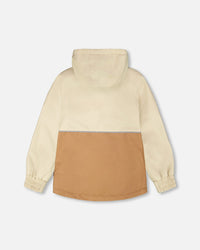 Mid-Season Jacket In Recycled Polyester Beige - H30W47_01850