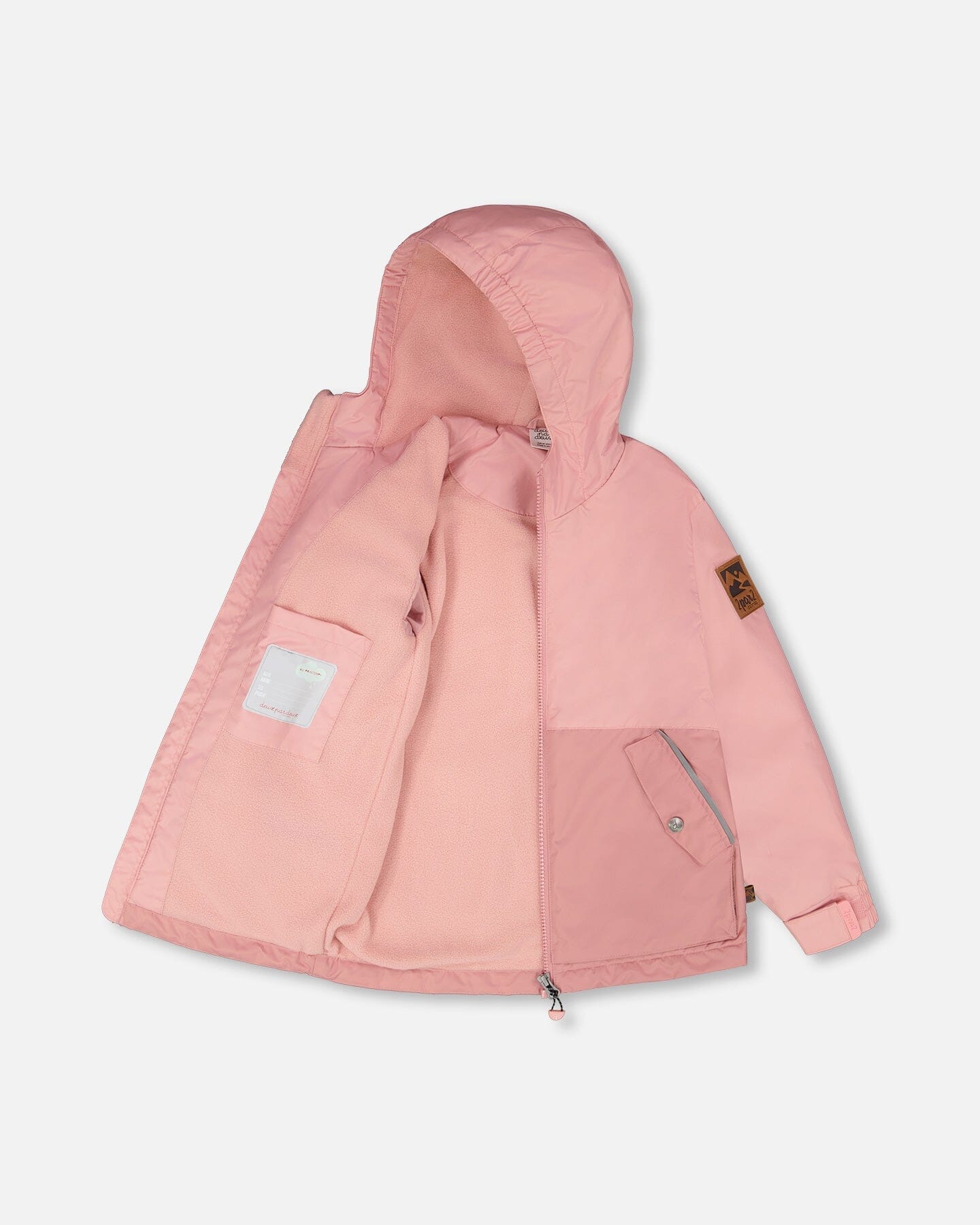 Mid-Season Jacket In Recycled Polyester Light Pink - H30W47_06003
