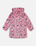 Rain Jacket In Polyurethane Pink Heart Print - H30W50_3H024