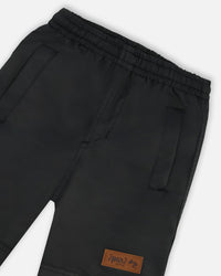 Two-Piece Mid-Season Outerwear Set Multicolored Printed Smileys - H30W51_3H012