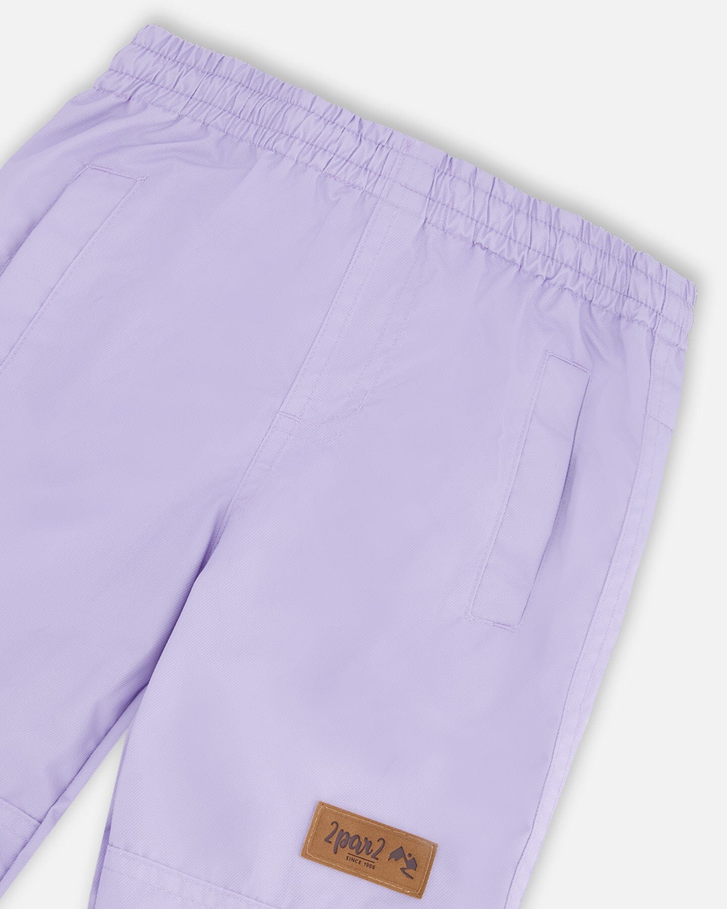 Two-Piece Mid-Season Outerwear Set Pink Flower Print - H30W52_3H004