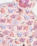 3-In-1 Two-Piece Mid-Season Outerwear Set Pink With Printed Butterflies - H30W53_3H007