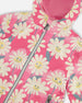 3-In-1 Two-Piece Mid-Season Outerwear Set Pink Smiling Flower Print - H30W53_3H008
