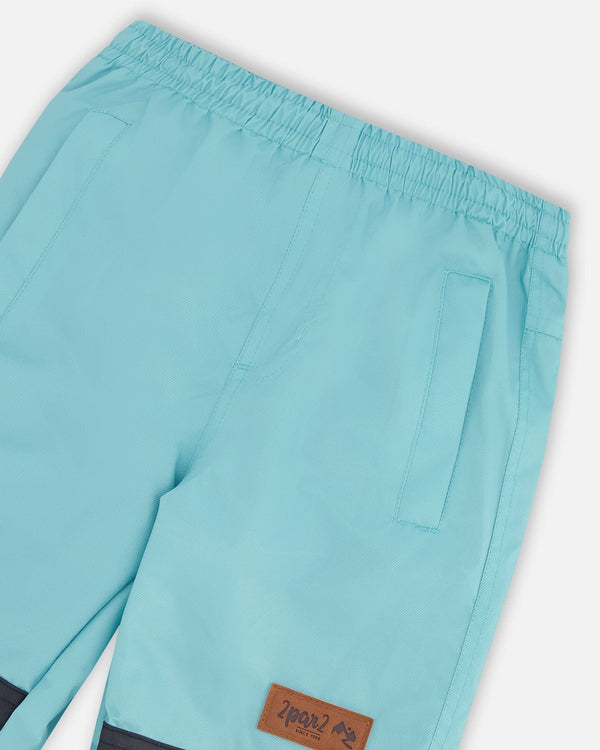 3-In-1 Two-Piece Mid-Season Outerwear Set Black Printed Flowers - Black Inner Jacket - H30W54_04200