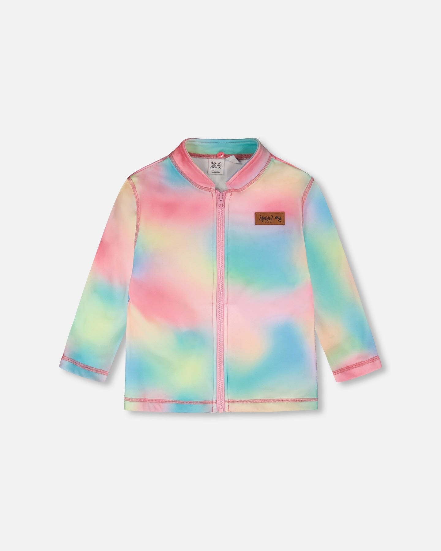 3-In-1 Two-Piece Mid-Season Outerwear Set Black Animal Print - Multicolored Inner Jacket - H30W54_3H010