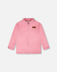 3-In-1 Two-Piece Mid-Season Outerwear Set Black Printed Flowers - Pink Inner Jacket - H30W54_3H011