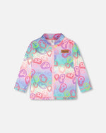 3-In-1 Two-Piece Mid-Season Outerwear Set Pink Colorblock - H30W55_06240